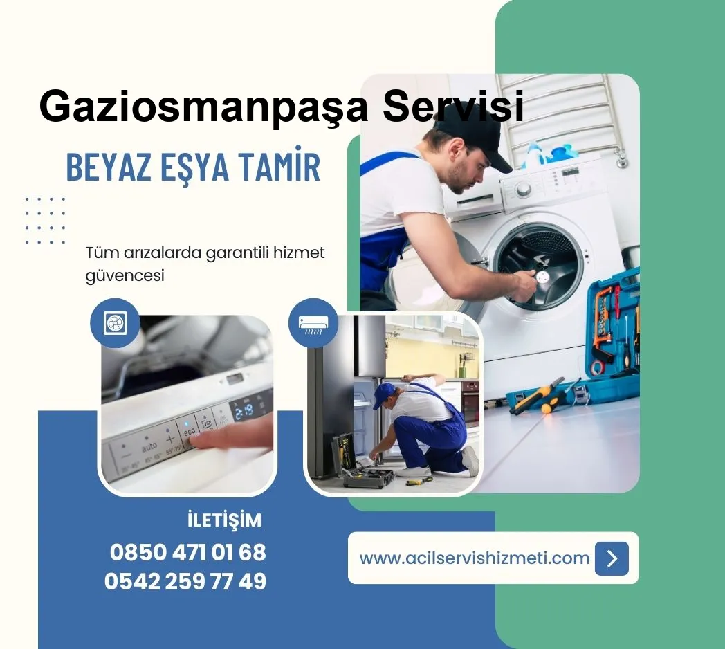 Gaziosmanpaşa Bosch Beyaz Eşya Tamir Servisi