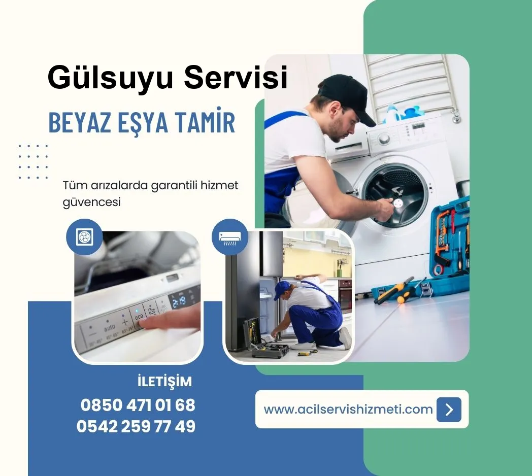 Gülsuyu Bosch Beyaz Eşya Tamir Servisi