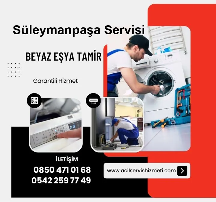 Süleymanpaşa Bosch Beyaz Eşya Tamir Servisi