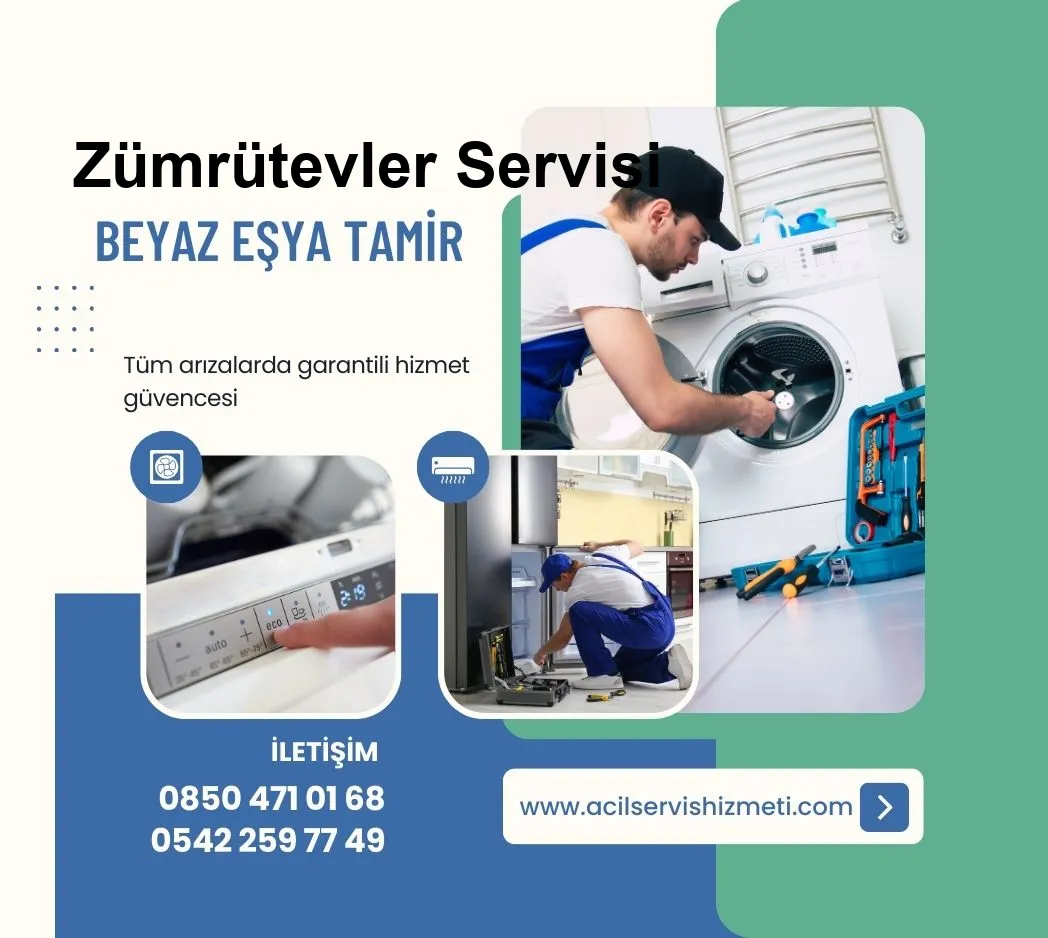 Zümrütevler Bosch Beyaz Eşya Tamir Servisi